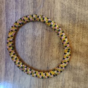 Handmade beaded bracelet